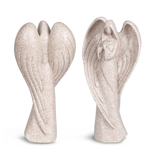 Goetland Desert Angel Statue Sympathy Gift Remembrance Figurines for Comfort Grieving, Express Condolences, Loss of Loved One, Memorial Gift for Family, Friend