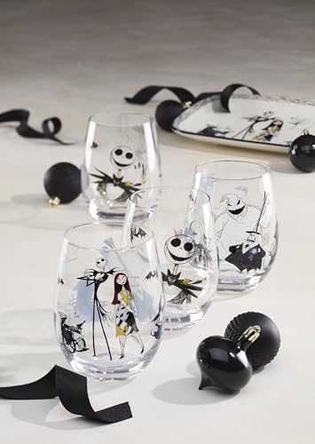 Lenox The Nightmare Before Christmas Assorted Tumblers, Set Of 4