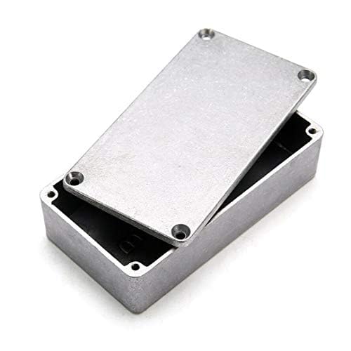Supertool Die-Cast Aluminum Waterproof Electronics Project Enclosure for External Power Supply (1Pcs-1590B 122x66x39.5mm) 1590B+ 122 x 66 x 39.5mm