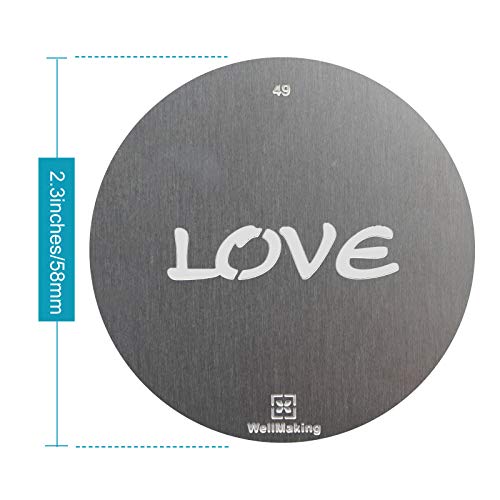 WELLMAKING G-30 GOBO Kit 19 Gobos with Blue Gel for Optical Snoot