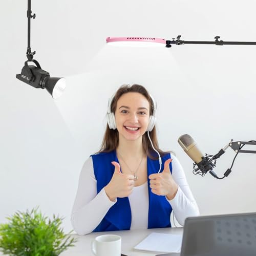 PHOCUS Photography Studio Wall Mount Boom Arm, 40 Inch with 5/8" Stud