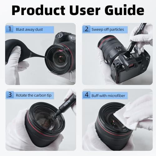 llano 5-in-1 Camera Cleaning Kit Lens Cleaning Kit 5 IN 1 Cleaning Kit