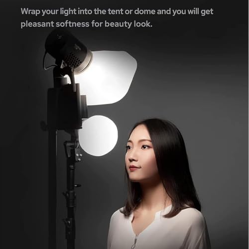 Godox ML-CD15 Diffusion Dome Camera Flash Diffuser Kit with 3 Adapters Godox ML-CD15