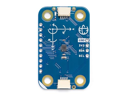 Arduino Modulino Movement [ABX00101] - 6-Axis IMU Motion Sensor for Tilt, Rolling and Nodding - Plug & Play Qwiic Compatible Module for Arduino Projects, MicroPython and Cloud Integration