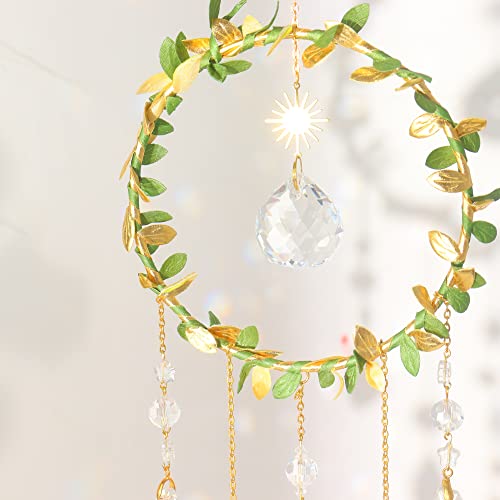 Suncatcher - Hanging Crystals Sun Catchers with Healing Amethyst Style1