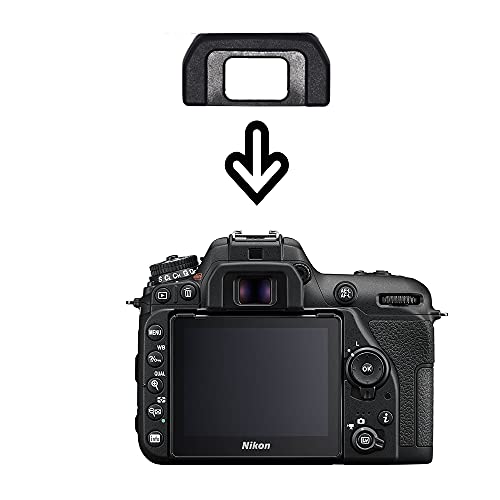 [2-Pack] D7500 Viewfinder Eyecup Rubber Eyepiece Compatible for Nikon D7500, Replace for DK-28