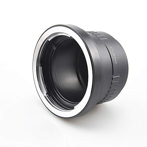 Compatible with P645 PK645 Lens to F X Mount Cameras X100, X10,X-S1,X-Pro1,X-E1,XF1,X20,X100S Camera,PK645 to FX Lens Adapter for Camera Pentax 645 to FX adapter
