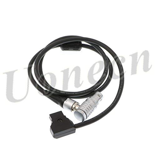 Uonecn Right Angle 8 pin Female Power Cable Dtap Plug for ARRI Alexa Mini Camera 39.7in/1m