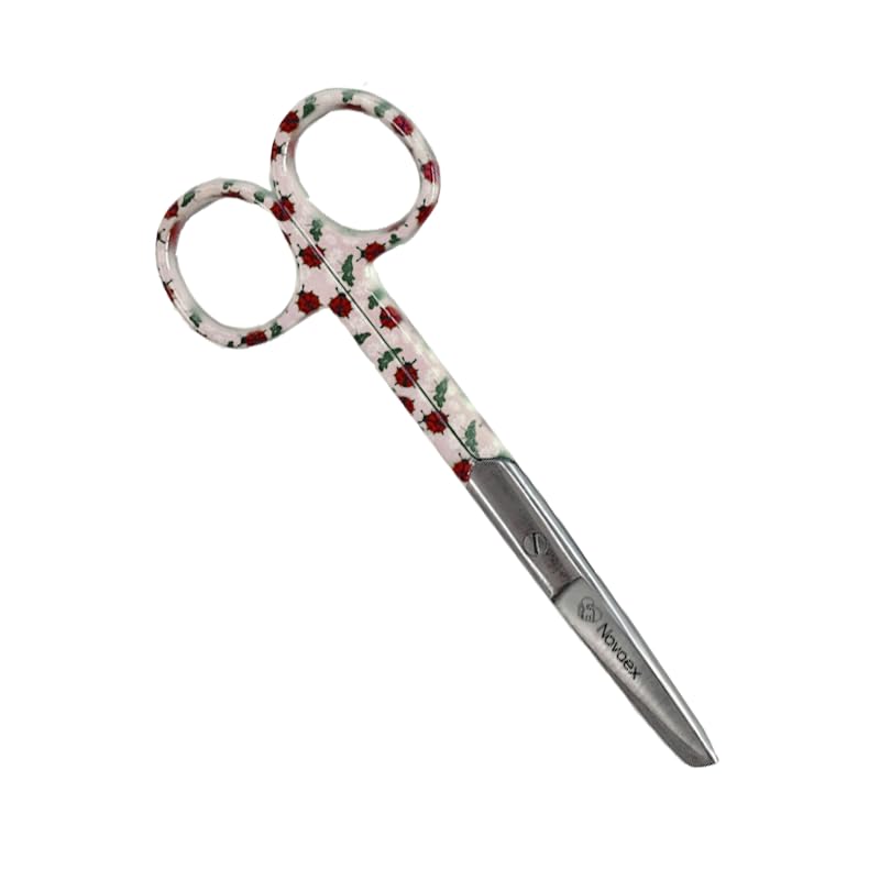 Nurse Scissors Set "White Ladybird" - Bandage Scissors - Nurse Scissors Set - Nurse Scissors - First Aid Scissors - Care Gift - Nursing Scissors - Bandage Scissors