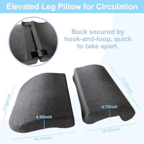 Leg Pillow Elevation Blood Circulation For After Surgery, Leg Wedge Pillow