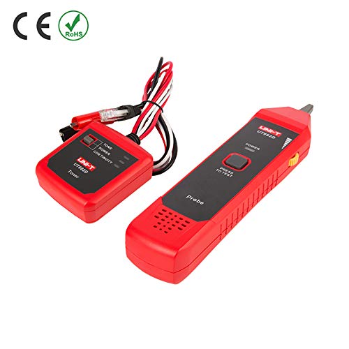 [Australia - AusPower] - UNI-T UT682/UT682D Network Wire Tester Tracker RJ11 RJ45 Wire Line Finder Lan tester Handheld Cable Testing Tool for Network (UT682D) UT682D 