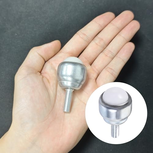 sourcing map Ball Transfer Bearing Unit 24mm 66Lbs Nylon Bolt-fixing Type for Transmission Pack of 4