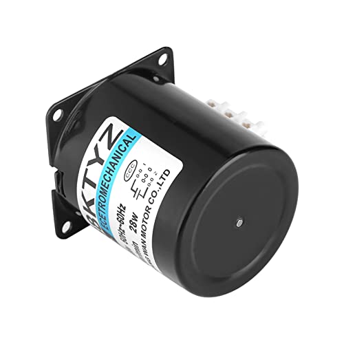 68KTYZ Motor CW/CCW Synchronous Motor Permanent Magnet 220V 28W (20rpm) Mini Electric Motor 220V with Dimmer