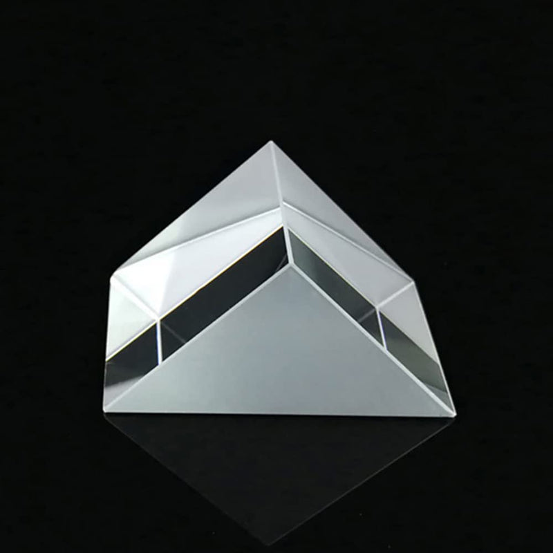 [Australia - AusPower] - Right Angle Prism Triangular Prisms Optical K9 Glass for Precision Optical Instruments N-BK7 (K9) Components 30MM 