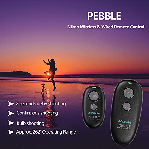 AODELAN Wireless Camera Remote Compatible with Nikon Z8 Z6 Z7 D5600