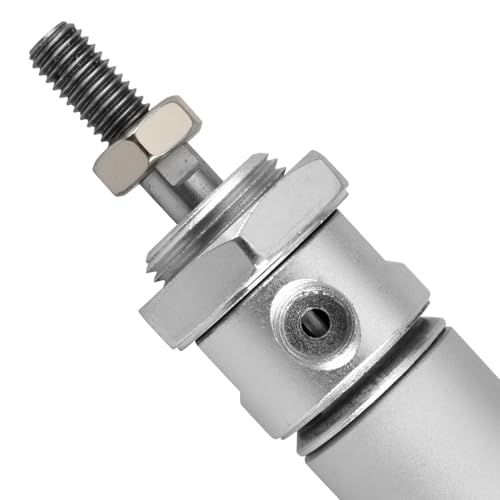 Heschen Pneumatic Slim Air Cylinder MAL 20-250 PT1/8 Port 20mm Bore 250mm Stroke Double Acting