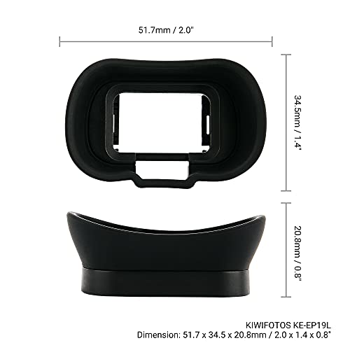 Soft FDA-EP19L Eyecup Eye Cup Viewfinder for Sony A7V A7IV A7R VI V A7S III Sony FDA-EP19 Replacement