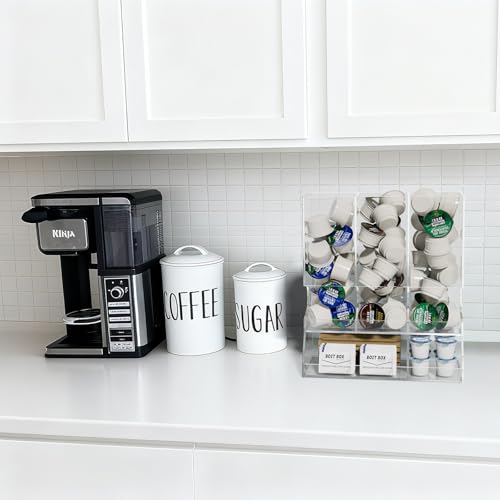 AITEE Clear Acrylic Coffee Pod Holder Dispenser for K Cups