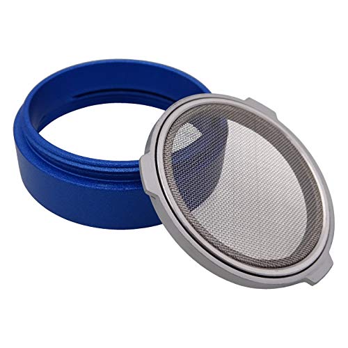 Headchef Hardcore Hexellence Ceramic Non-Stick Coated Metal Herb Grinder, 4 Piece, 62mm (Kiloton Blue)