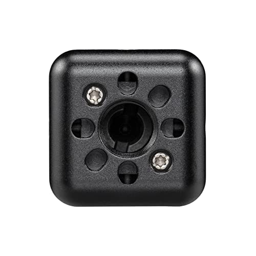 Wooden Camera Accessory Cube with Anti-Twist Pins to Mount to Cage or Rig, Compact 1" Cube for Mounting Accessories (1/4"-20) 1/4"-20