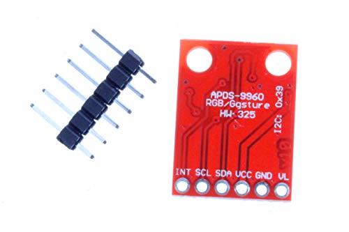 [Australia - AusPower] - NOYITO APDS9960 Proximity Detection Non-Touch Gesture Detection RGB Gesture Sensing Direction Recognition Module Proximity Sensor 