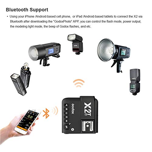 Godox X2T-P 2.4G TTL Wireless Flash Trigger for Pentax 645Z K-3 II KP K-S2
