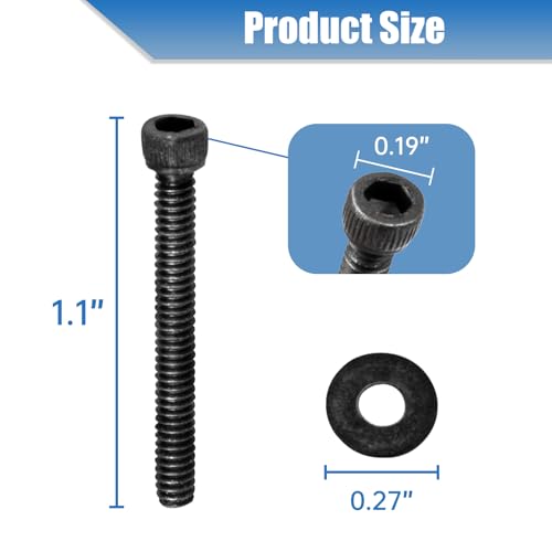 Trdzi Tactical Flashlight Screw 2 screw and bolt assortment set displayed on a white background