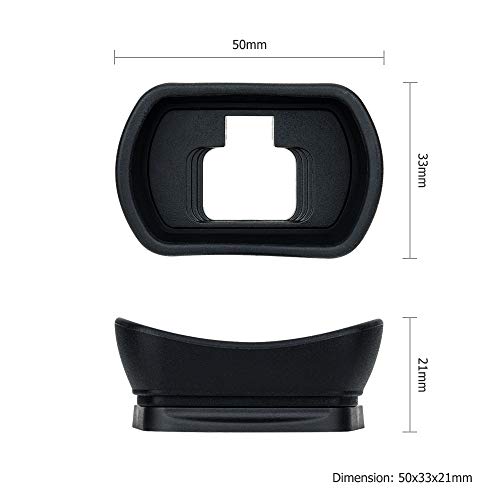 Round DK-29 Eyecup+ Square DK-29 Eye Cup: Round Z6III Z6II Z7II DK-29 Eyecup with Square DK-29 Eye Cup