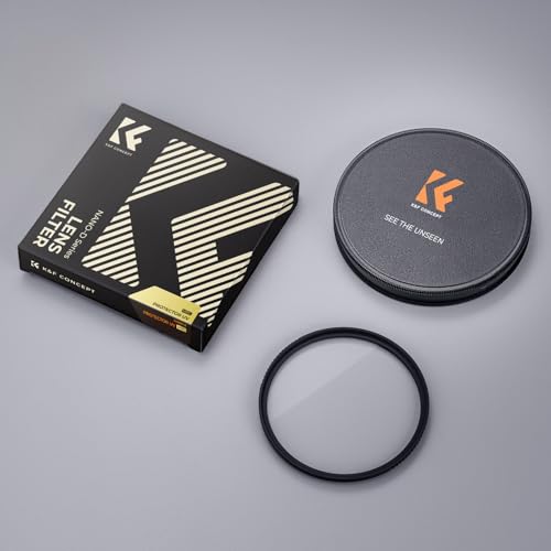 K&F CONCEPT 37mm MC UV Protection Filter Shockproof Tempered Optical Glass