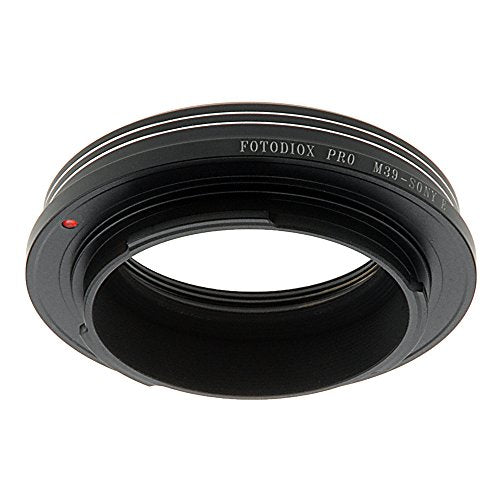 Fotodiox Pro Lens Mount Adapter Compatible with Leica L39 (x0.977mm Pitch) Lenses to Sony E-Mount Cameras