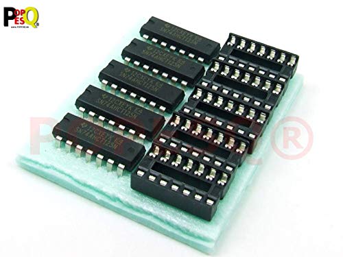 POPESQ Pack of 5 x 74AHCT125N with Socket #A579