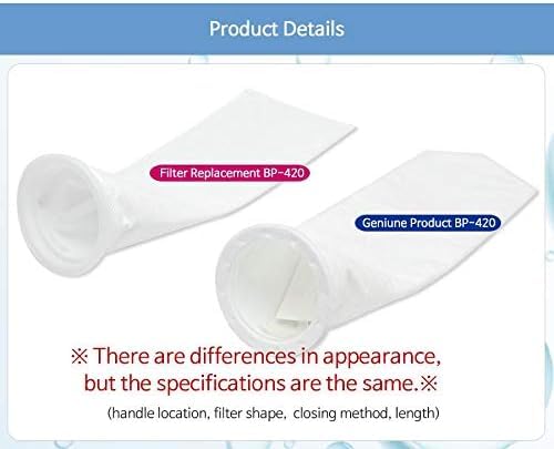 FILTER TECH Pentek BP-420-5 polypropylene bag filter replacement, 5-micron filter bag
