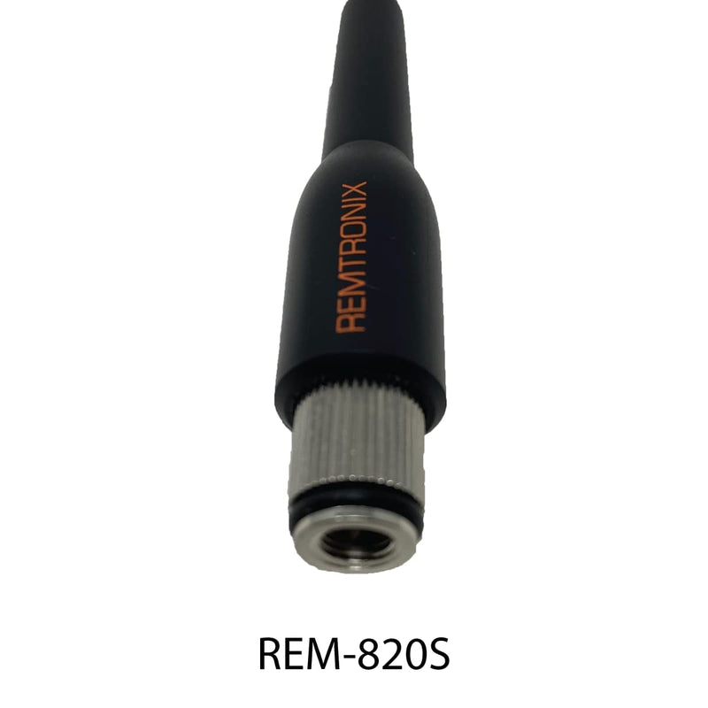 [Australia - AusPower] - Police Scanner Radio Antenna | 820S Remtronix | SMA End Type | 700~900 MHz UHF Digital, Analog & Trunked Frequencies | 7" Flexible Whip, O-Ring | Increase Reception 25-100% SMA 7" 820S 