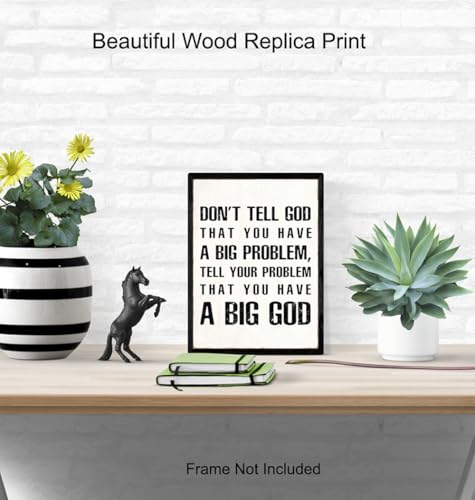 Everything Happens for a Reason Trust God Christian Wall Art Poster