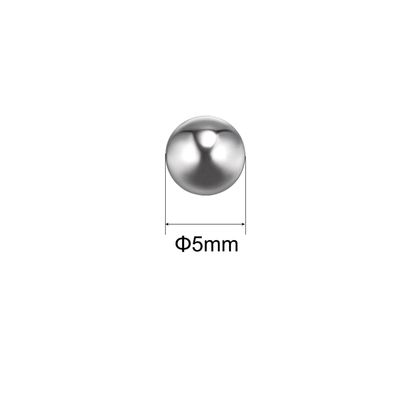 [Australia - AusPower] - uxcell 600pcs 5mm 201 Stainless Steel Bearing Balls G200 Precision 