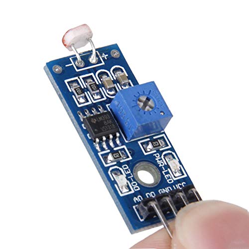 10 Pcs 4 Pin Photo Resistor Sensor Light Detector Module with Digital Output for Arduino Raspberry Pi