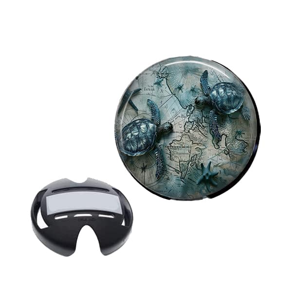 [Australia - AusPower] - Turtles on The map StethoscopeTag Personalized,Nurse Doctor StethoscopeID Tag Customized, Medical StethoscopeName Tag,Ideal for Anyone That uses a Stethoscope, Nursing Students,etc. 