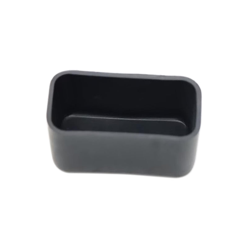 [Australia - AusPower] - Strut Channel Cap, 1-5/8 x 7/8 Plastic Black Short End Cap for 13/16" & 7/8" Tall Strut Channel End to Protect The End of The Channel (10 Pack) 