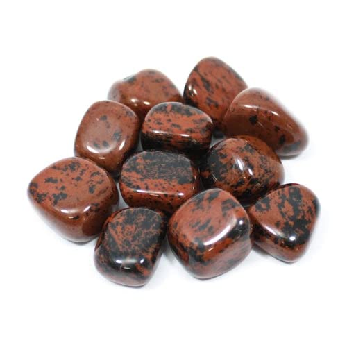 Mahogany Obsidian Tumbled - Healing Stone - Crystal Healing 20-25mm (1) 1