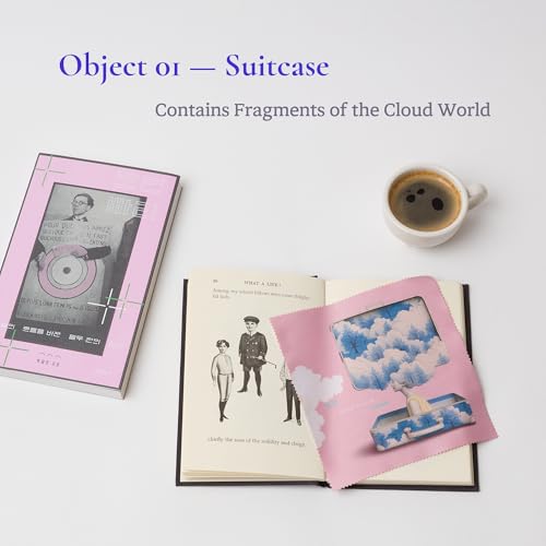 Artistic Microfiber Cleaning Cloth (2-Pack) – Cloud Wonderland Series 01: Suitcase (Imagination) Imagination