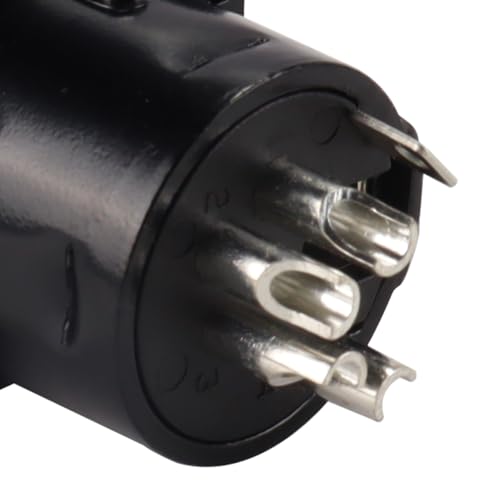 4 XLR 4 Pin Female Panel Mount Sockets Suitable for Recording Studios, Mixers, Sound Systems etc