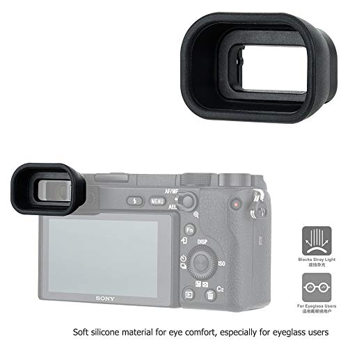 Kiwifotos FDA-EP17 Viewfinder Eyecup Eyepiece for Sony A6400 A6500 A6600 Sony FDA-EP17 Replacement