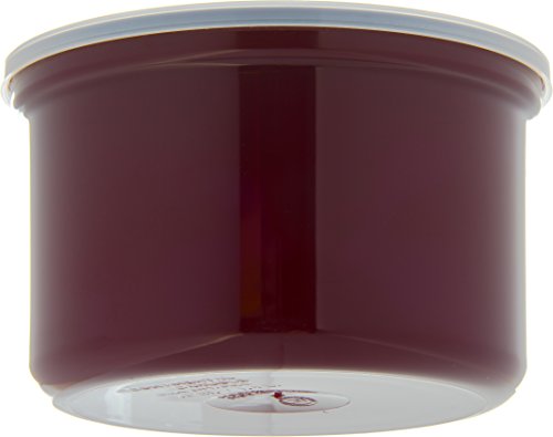 Carlisle FoodService Products Round Storage Container with Lid, 1.5 Quart Crock, Brown (Pack of 2) 1.5 Quarts (Pack of 2)