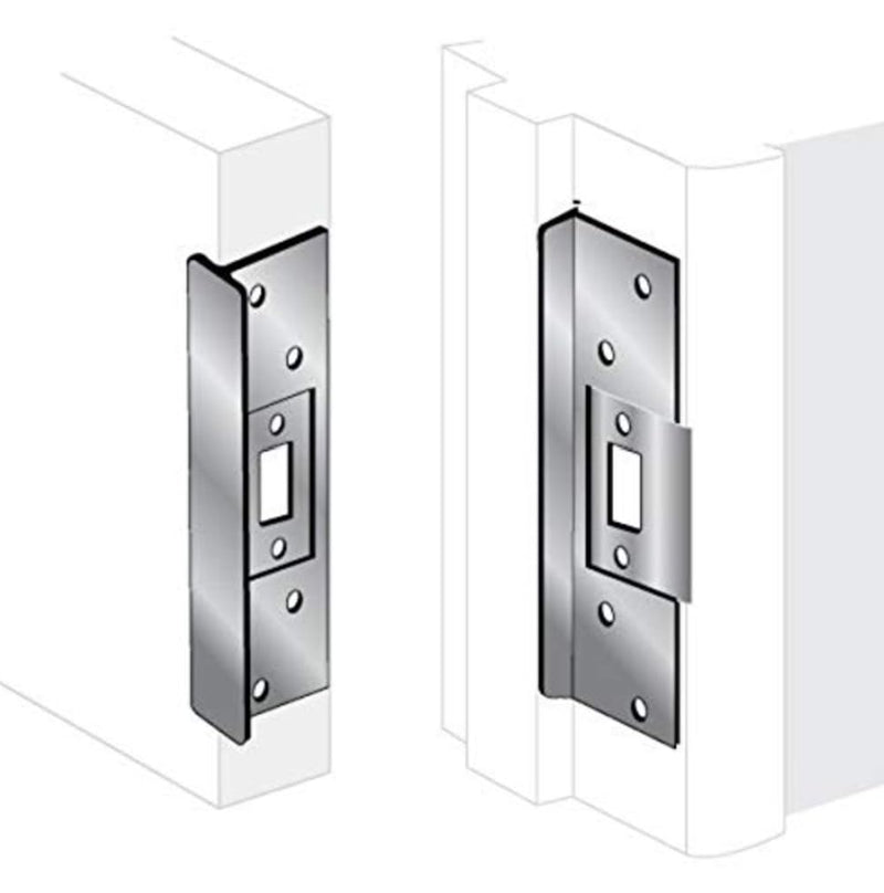 [Australia - AusPower] - Pro-Lok - ELP-120-AL T-Style 6" x 1-3/4" Latch Protector (Aluminum Finish) 