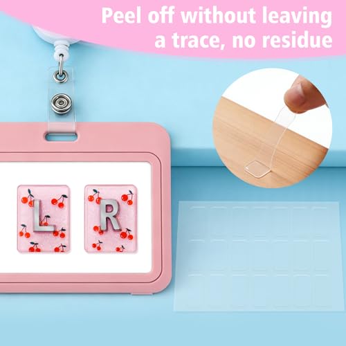 Pack of 2 L & R Cherry Pattern X-Ray Markers - Resin Radiology Marker with Adhesive Strips for Clear Left Right Labeling for Radiologists & MTR
