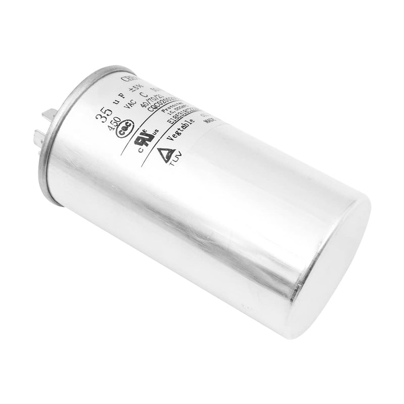 DollaTek 35uF CBB65 Condenser Motor Runs for Air Conditioning 450VAC SH 40/70/21 50/60Hz 35uF