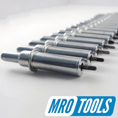 MRO Tools Cleco 3/32-inch sheet metal fasteners with mesh carry bag, 25-piece set