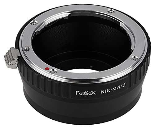 Fotodiox Nikon Nikkor F Mount D/SLR Lens to Micro Four Thirds (MFT) Mount Mirrorless Camera Body Adapter