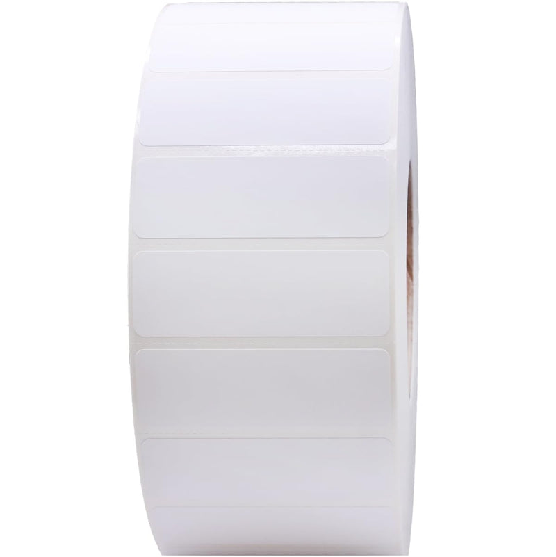 3 x 1 Direct Thermal Perforated White Labels, 3″ Inch Core, 5500 Count - Label Paper for Thermal Printer Labels, Permanent Adhesive, Suitable for Various Industries