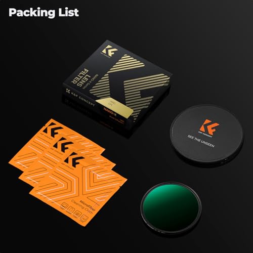 K&F CONCEPT 46mm Circular Polarizer Lens Filter with 28 Multi-Layer Coated